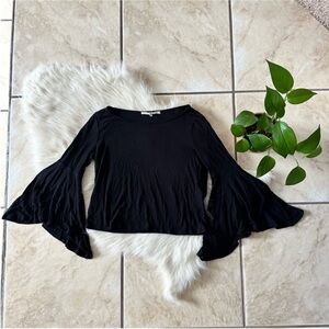 7 For All Mankind Flared Sleeve Blouse